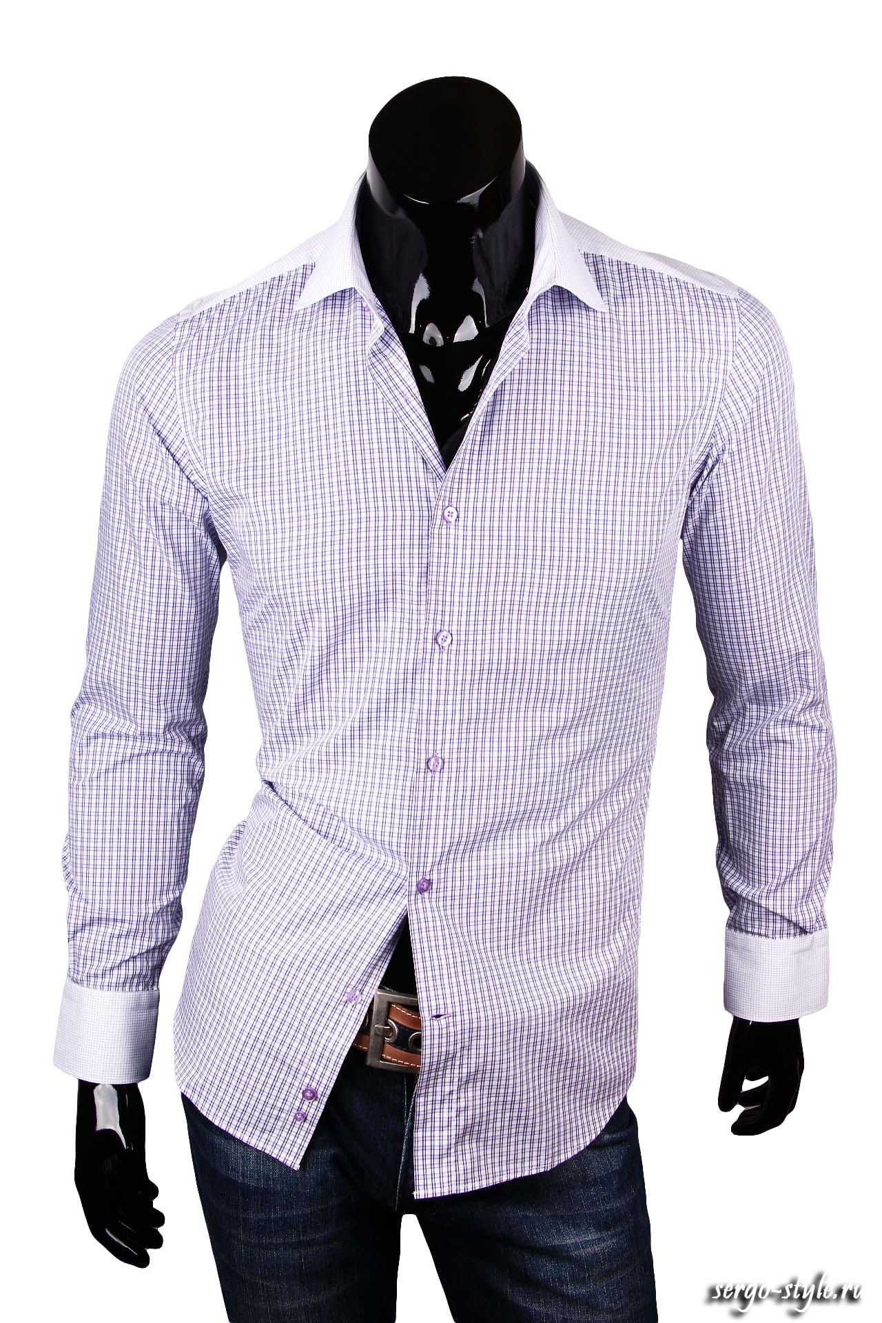 Приталенная мужская рубашка Venturo артикул 7303-02