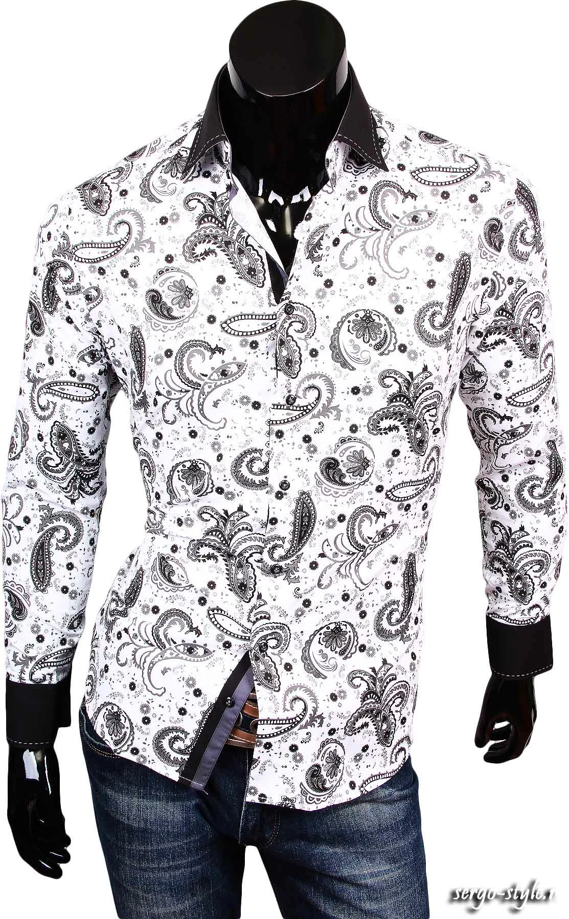 Приталенные мужские рубашки LOUIS FABEL Артикул 6594-04