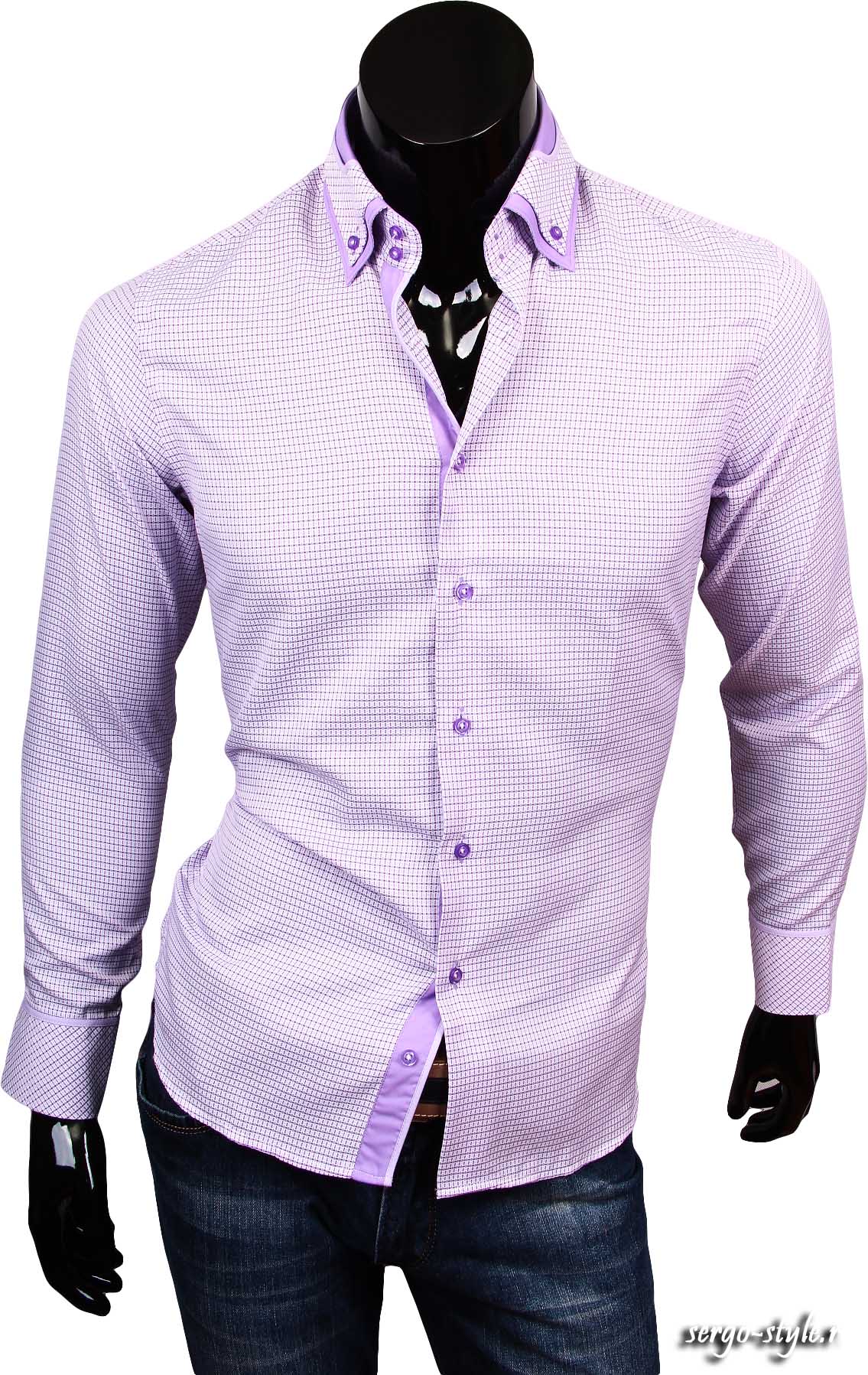 Приталенные мужские рубашки LOUIS FABEL Артикул 7029-75