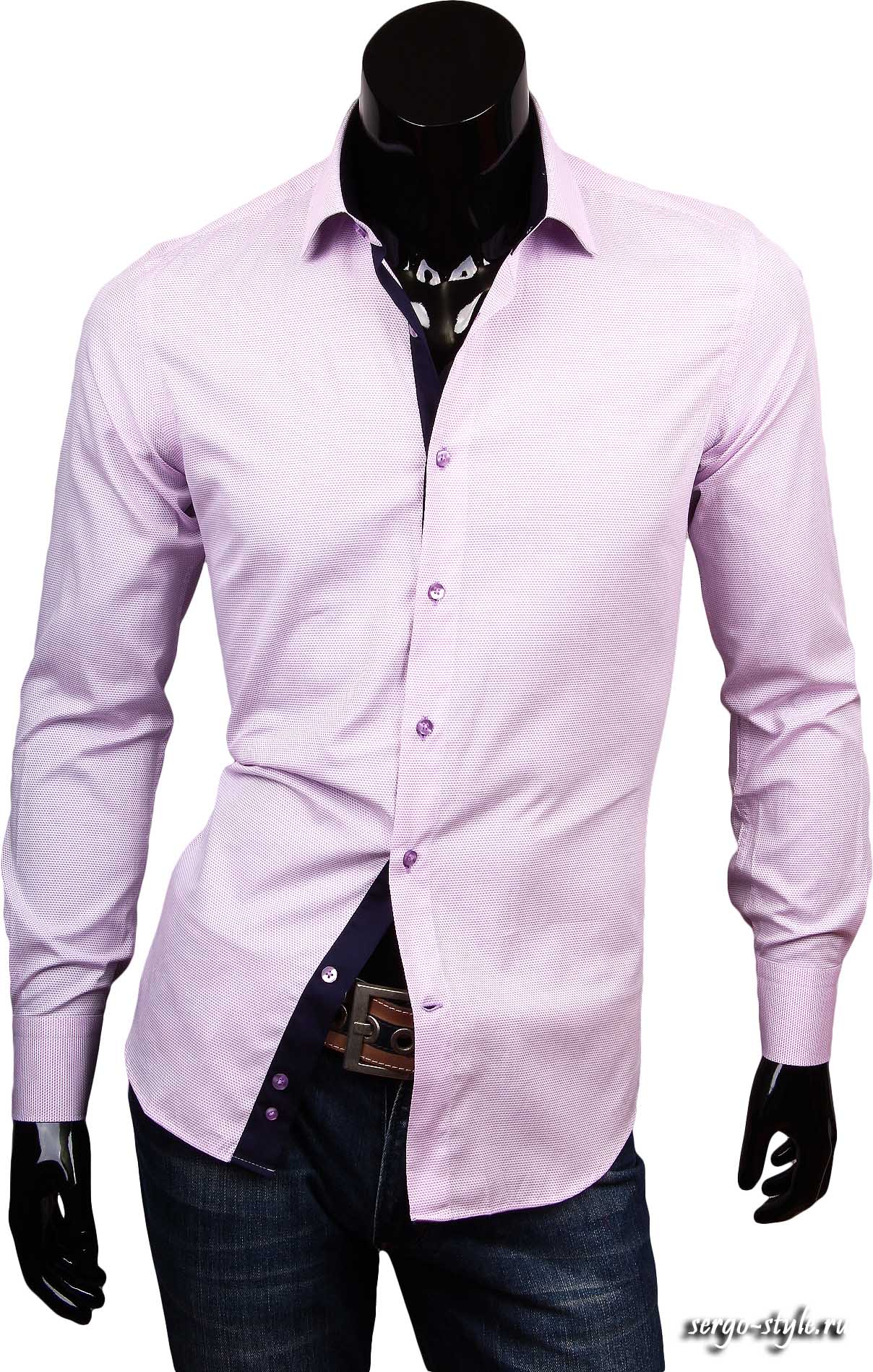 Приталенные мужские рубашки Venturo Артикул 2601-04