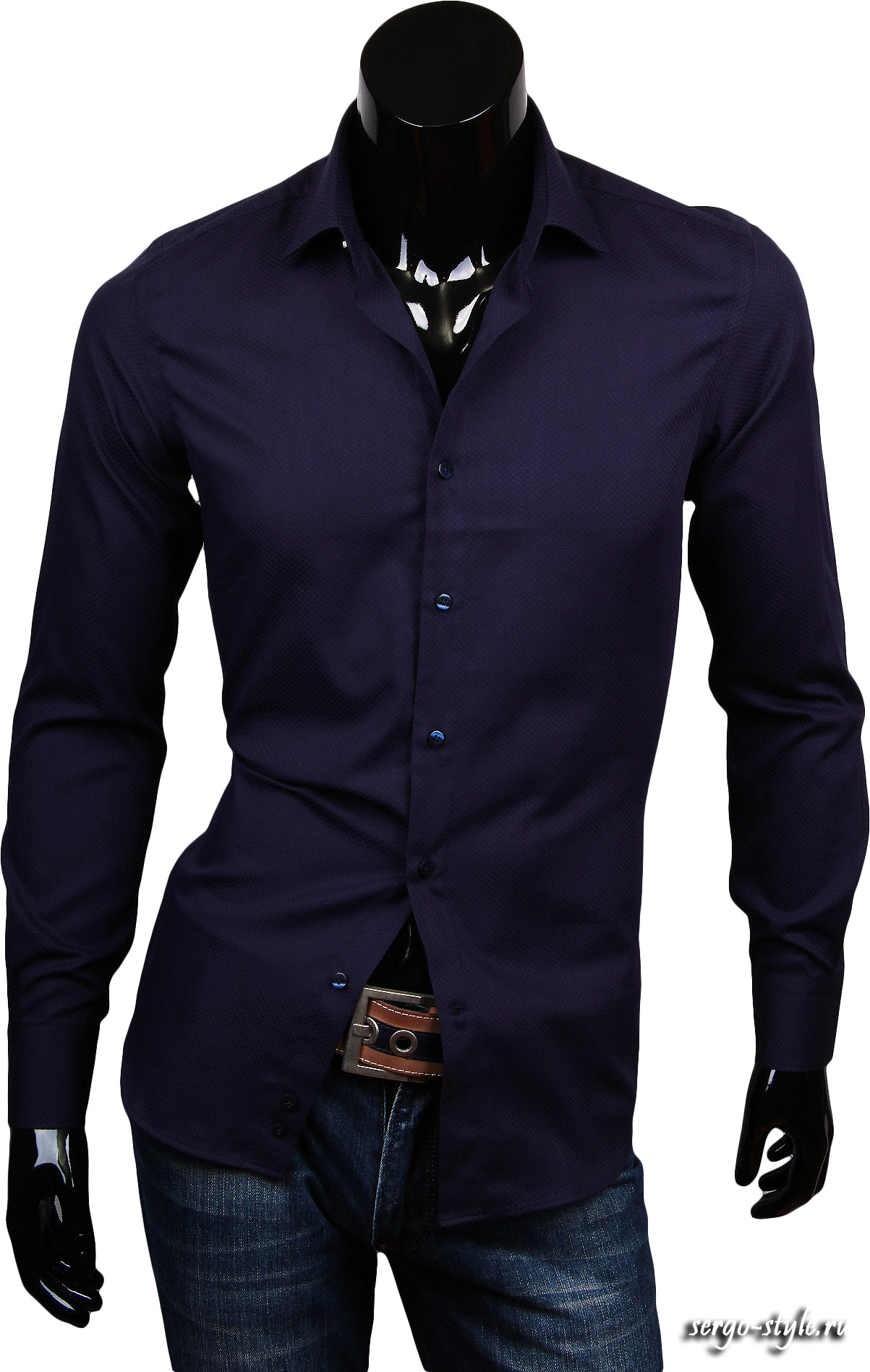 Приталенные мужские рубашки Venturo Артикул 2601-13