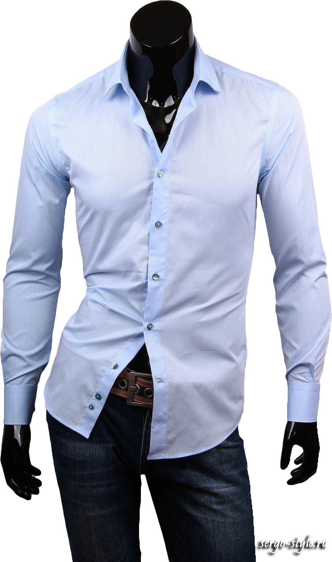 Приталенные мужские рубашки Venturo артикул 2602-20