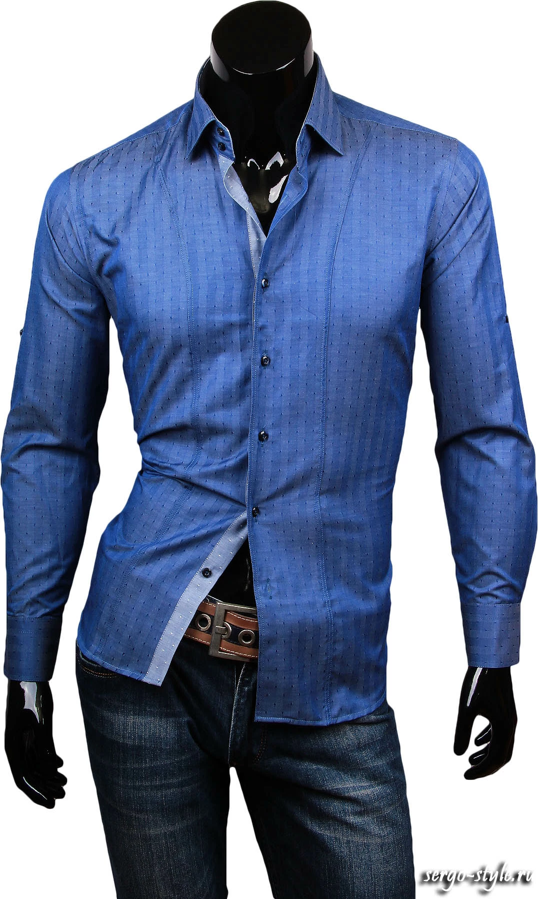 Приталенные мужские рубашки LOUIS FABEL Артикул 3190-01