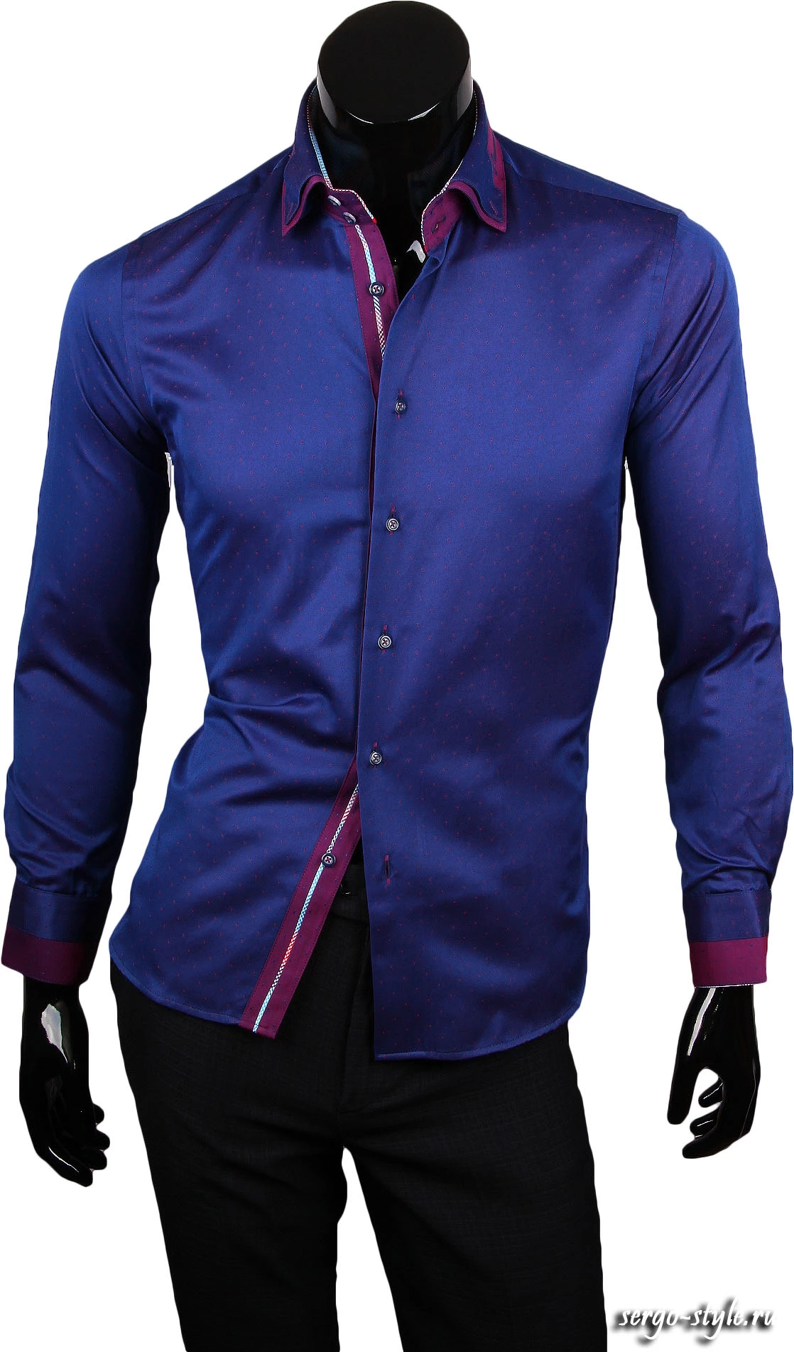 Приталенные мужские рубашки LOUIS FABEL Артикул 1600-15