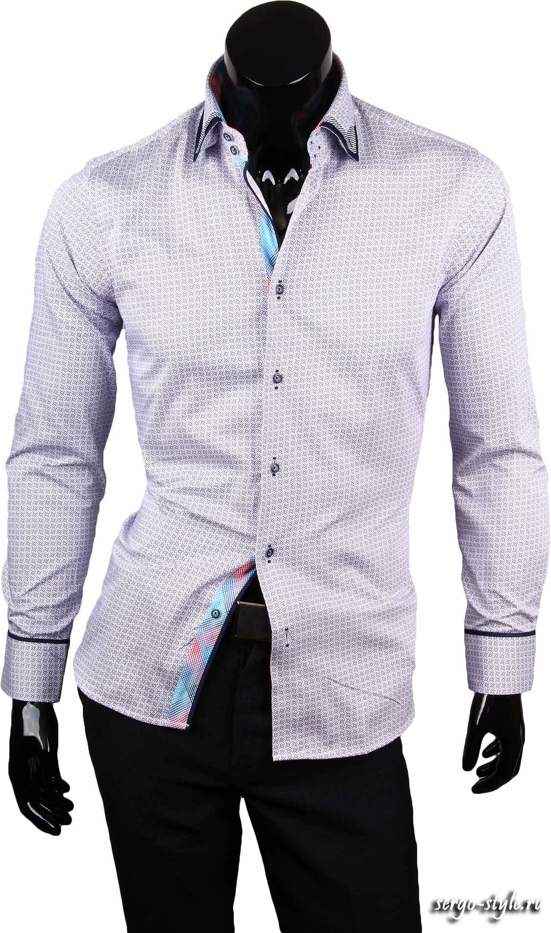 Приталенные мужские рубашки LOUIS FABEL Артикул 2486-11