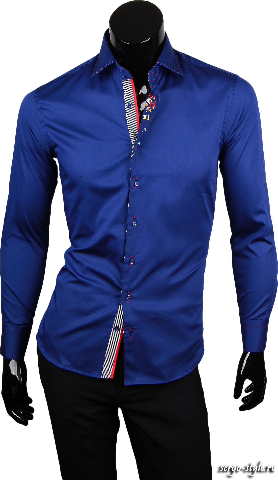 Приталенные мужские рубашки LOUIS FABEL Артикул 3788-10