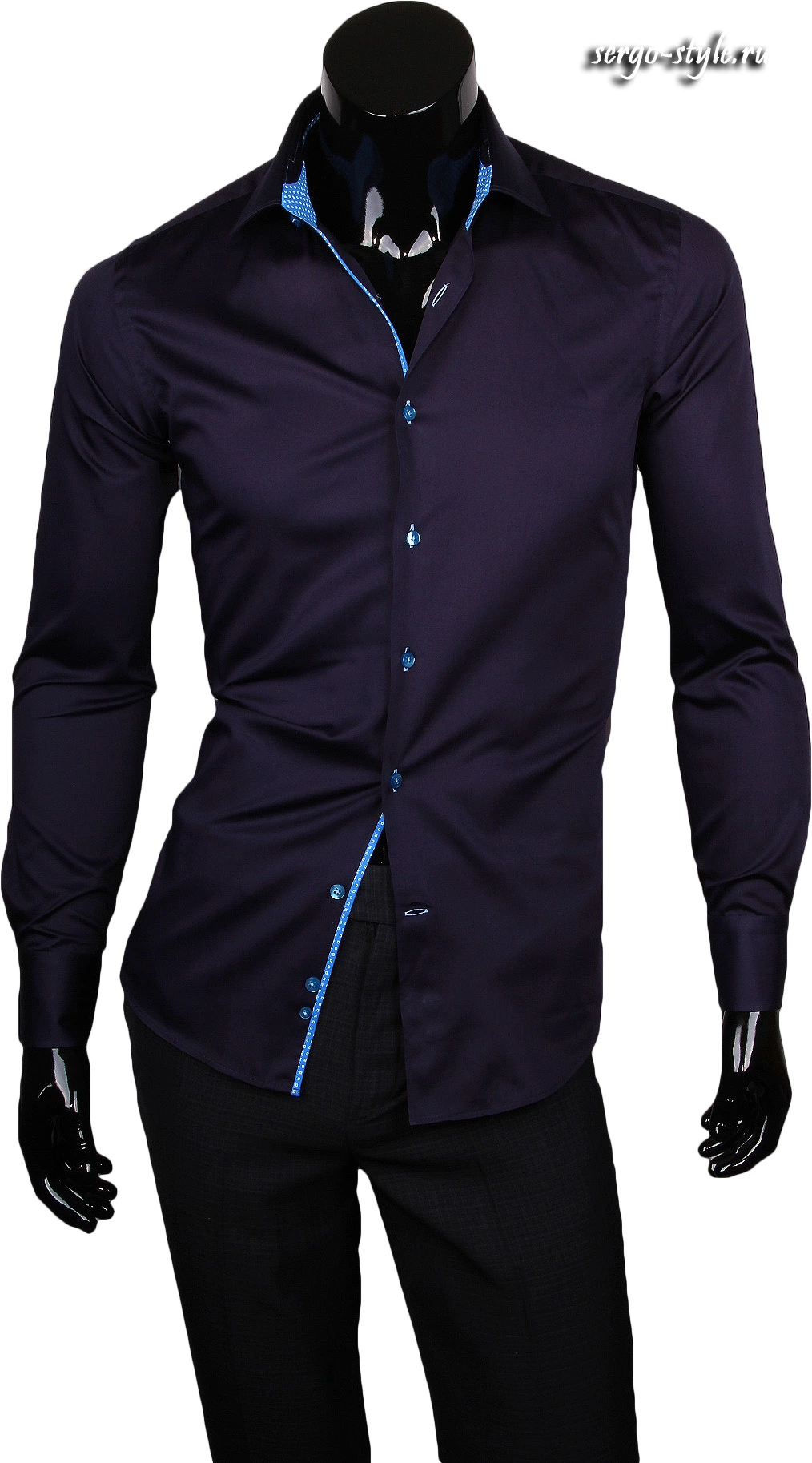 Приталенные мужские рубашки Venturo артикул 3000-03