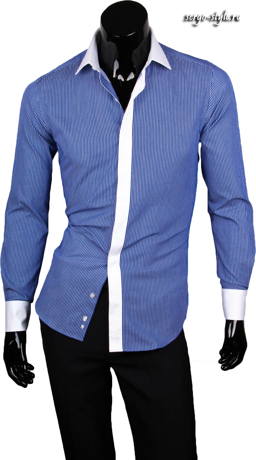 Приталенные мужские рубашки Venturo артикул 7701-02