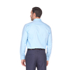 Бирюзовая приталенная мужская рубашка Venturo 600-03