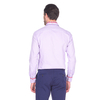 Сиреневая приталенная мужская рубашка Louis Fabel 5013-73