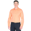 Оранжевая приталенная мужская рубашка Fitmens 2019-78