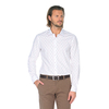 Белая приталенная мужская рубашка Fitmens 2019-82