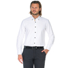 Белая приталенная мужская рубашка Venturo 6001-01