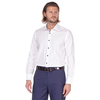 Белая приталенная мужская рубашка Venturo 8001-01