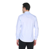 Голубая приталенная мужская рубашка Venturo 4001-15