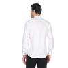 Кремовая приталенная мужская рубашка Venturo 6006-02