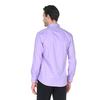 Сиреневая приталенная мужская рубашка Venturo 8062-03