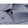 Серо-голубая мужская рубашка с длинными рукавами-2