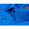 Синяя мужская рубашка с длинными рукавами-2