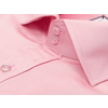 Розовая приталенная рубашка с длинными рукавами-2
