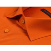 Темно-оранжевая приталенная рубашка с длинными рукавами-2