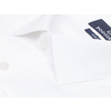 Белая приталенная рубашка с длинными рукавами-2