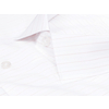 Белая мужская рубашка в полоску с длинными рукавами-2