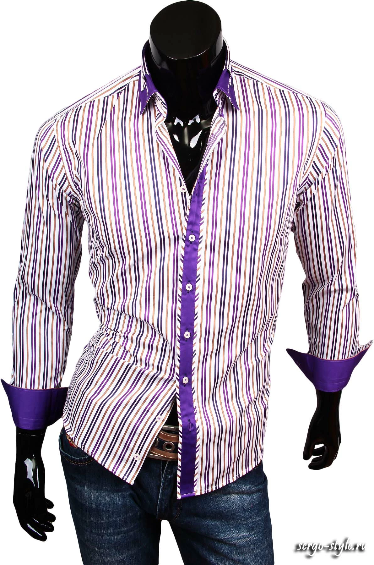 Приталенные мужские рубашки LOUIS FABEL Артикул 2761